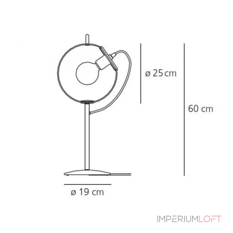 Лампа Miconos table от ImperiumLoft