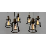 Подвесная люстра Loft Industrial 10 wire Cage Filament Pendant