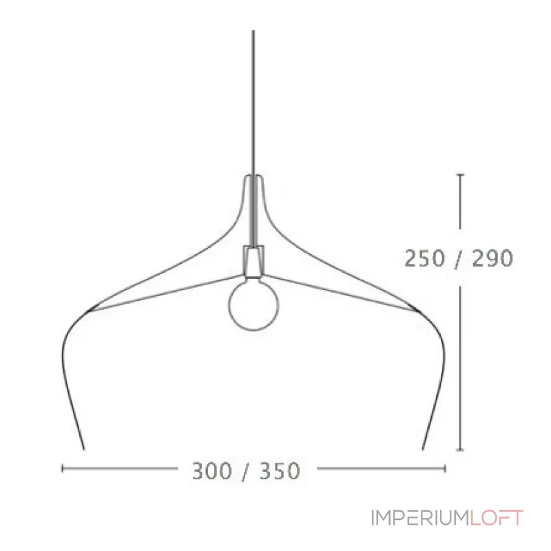 Люстра Coco Pendant от ImperiumLoft