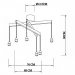 Подвесная люстра Spy