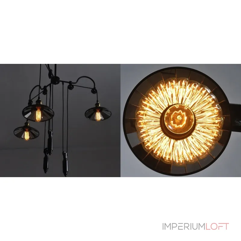 Люстра Loft Cone Pendant Reflector Balance 3 от ImperiumLoft