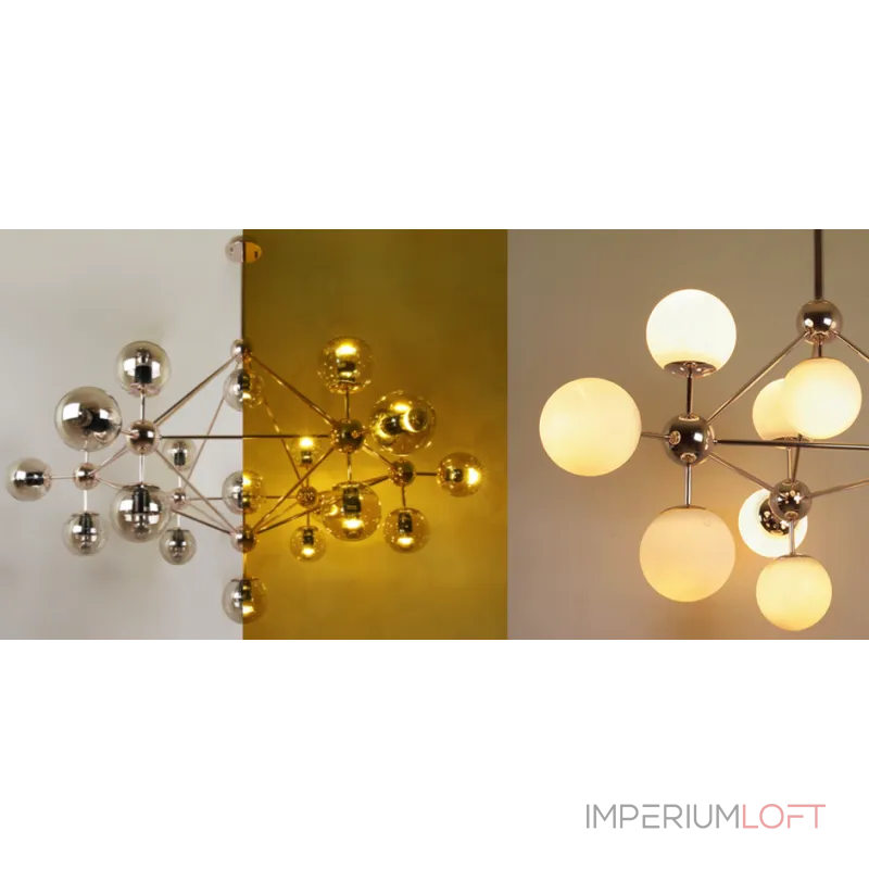 Люстра на штанге Modo Chandelier Gold