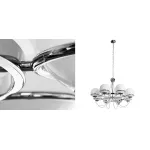 Подвесная люстра Melissa Chandelier Chromium