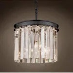 Люстра RH 1920S ODEON CLEAR GLASS 3 Light Round Chandelier 30 от ImperiumLoft