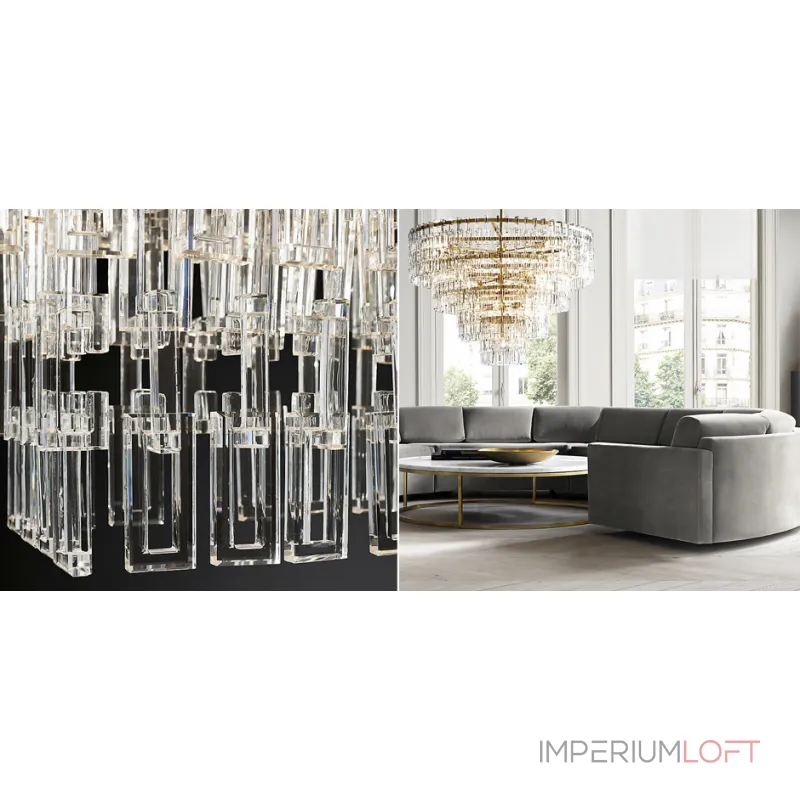 Люстра на штанге Marignan Round Chandelier 60