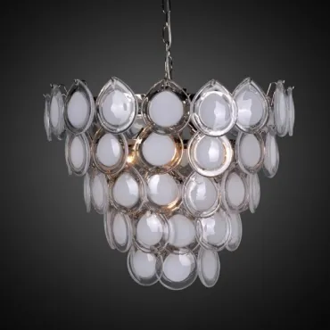 Подвесная люстра Vistosi glass disc chandelier