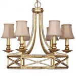 Подвесная люстра Foiling Spider Web Gold 6