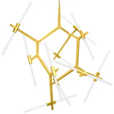 Подвесная люстра Агнес Chandelier Gold 20