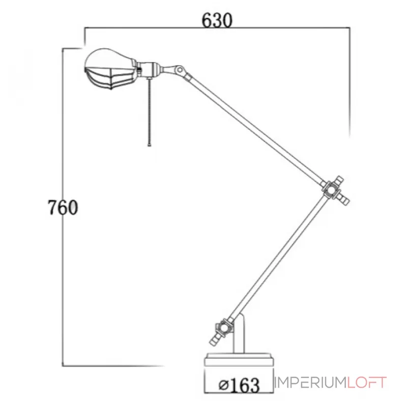 Настольный светильник Steampunk Extension Pole Table 2 от ImperiumLoft Настольный светильник Steampunk Extension Pole Table 2 от ImperiumLoft