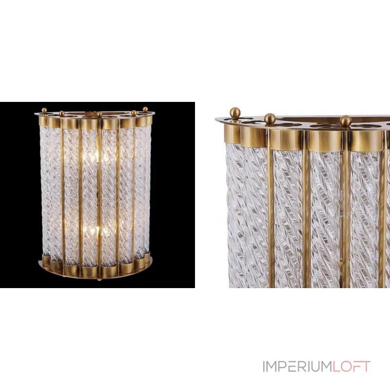 Бра Glass Spirals Sconces от ImperiumLoft