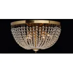Потолочная люстра Virginia Clear Beads ceiling Gold L