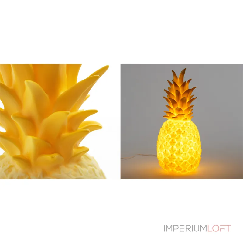 Ананас желтый настольная лампа от ImperiumLoft