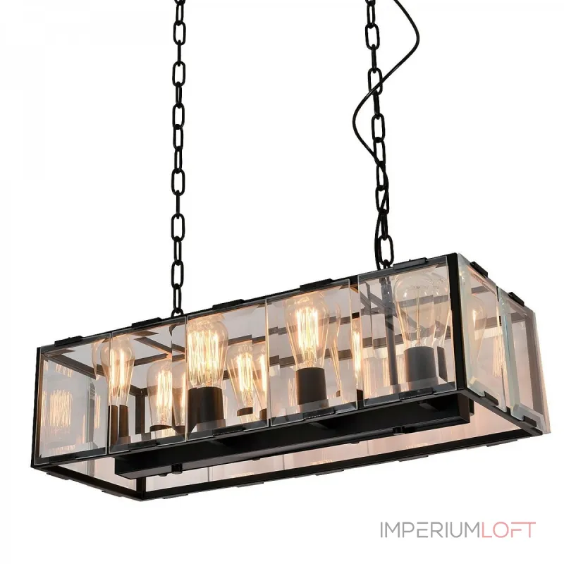 Подвесная люстра Harlow Crystal SQUARE Chandelier 8 Подвесная люстра Harlow Crystal SQUARE Chandelier 8