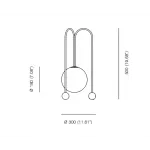Настольная лампа Michael Anastassiades Fontana Amorosa Bell от ImperiumLoft