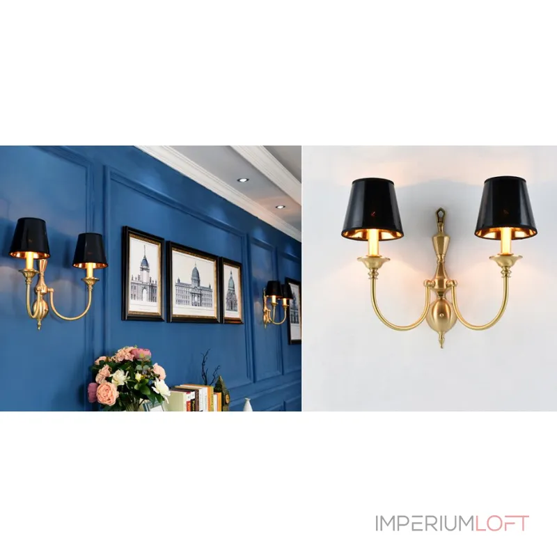 Бра Classic Monograms Double от ImperiumLoft