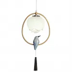 Подвесной светильник Blue Bird with Tassel от ImperiumLoft