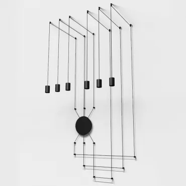 Настенный светильник Wireflow FreeForm LED Black 6