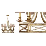 Подвесная люстра Foiling Spider Web Gold 6