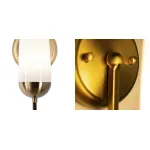 Бра Country Wall Lamp Glass Lampshade от ImperiumLoft