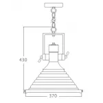Светильник T3 Chrome Loft Steampunk Spotlight от ImperiumLoft