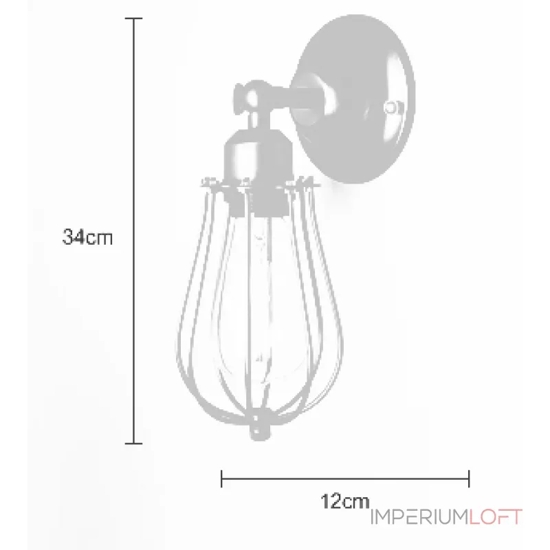 Бра Marconi Cage от ImperiumLoft