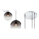 Люстра Ball Sunrise Pendant lamp smok 3 плафона от ImperiumLoft