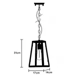 Подвесной светильник Loft Industrial Ortogonal pendant Brass от ImperiumLoft