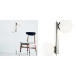 Торшер Tiepolo Ball Floor Lamp Double nickel от ImperiumLoft