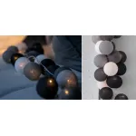 Гирлянда хлопковые фонарики Сotton Ball Antra от ImperiumLoft