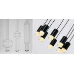 Подвесной светильник Vibia Wireflow Chandelier 0378 LED Suspension 42 lamp