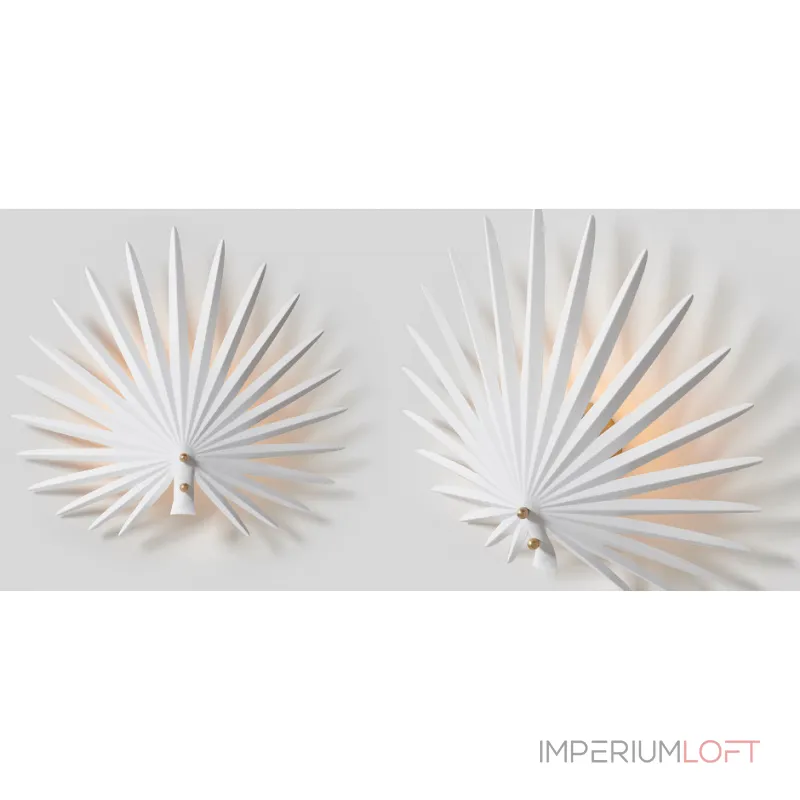 Бра пальмовый лист Rosie LI INEZ WALLMOUNT Белый от ImperiumLoft Бра пальмовый лист Rosie LI INEZ WALLMOUNT Белый от ImperiumLoft