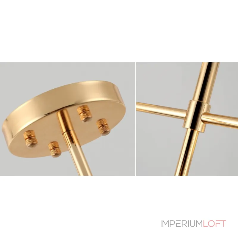Подвесной светильник Атомиум Золото от ImperiumLoft