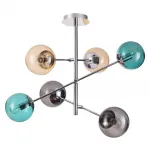 Люстра на штанге Bolle hanging 6 lamp Multi Color