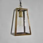 Подвесной светильник Loft Industrial Ortogonal pendant Brass от ImperiumLoft
