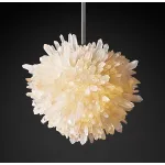 Люстра на штанге RH QUARTZ CRYSTAL абажур из кристаллов кварца
