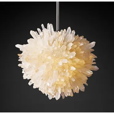 Люстра на штанге RH QUARTZ CRYSTAL абажур из кристаллов кварца Люстра на штанге RH QUARTZ CRYSTAL абажур из кристаллов кварца