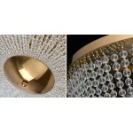 Потолочная люстра Virginia Clear Beads ceiling Gold L