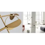 Люстра BOLIA LEAVES PENDANT Brass 3000К от ImperiumLoft