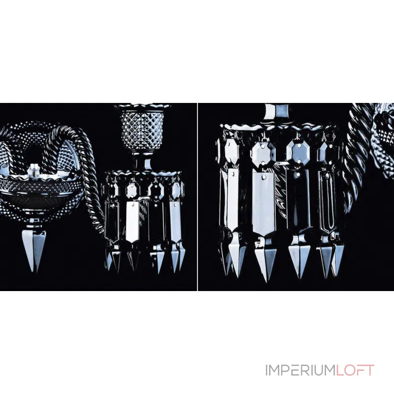 Бра BACCARAT ZENITH NOIR Wall Lamp 2 от ImperiumLoft