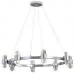 Подвесная люстра Crystal Ring Chandelier Chromium