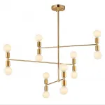 Подвесной светильник Атомиум Золото от ImperiumLoft
