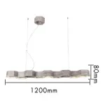 Подвесная люстра Honeycomb 7 Loft Wooden Ecolight