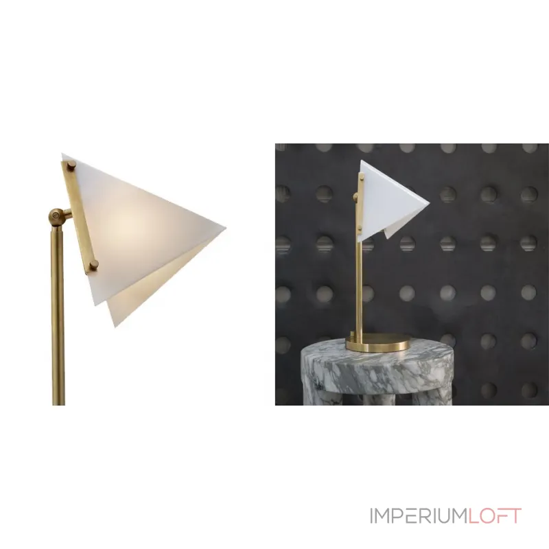 Настольная лампа FORMA ROUND BASE TABLE LAMP Brass от ImperiumLoft Настольная лампа FORMA ROUND BASE TABLE LAMP Brass от ImperiumLoft