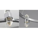 Подвесная люстра Crystal Ring Chandelier Chromium