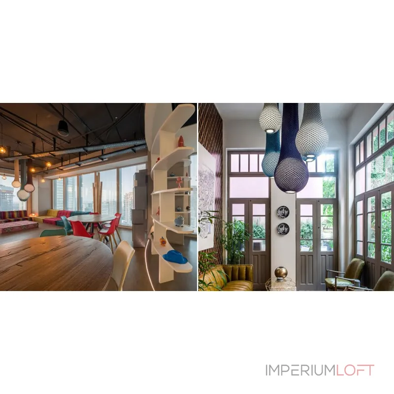 Подвесной светильник Ariel Zuckerman KNITTED LED pendant lamp от ImperiumLoft