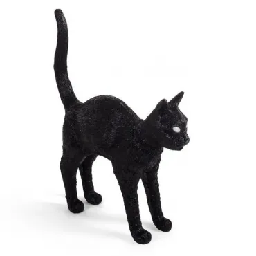 Лампа Seletti Jobby The Cat Black Лампа Seletti Jobby The Cat Black