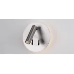 Настенный спот Nickel Square Spot Wall Lamp от ImperiumLoft