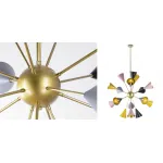 Люстра на штанге Huge Pair Multi Color 15