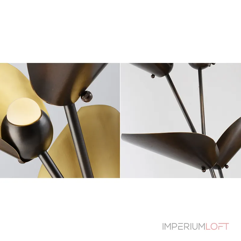 Дизайнерская подвесная люстра LAVRA 10 buds