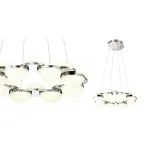 Подвесная люстра Barbolano Chandelier Chromium 8